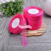 Snow gauze ribbons are in stock and available for 2.5cm gold-rimmed wide-edge wedding decoration DIY gift packaging ribbons details Picture